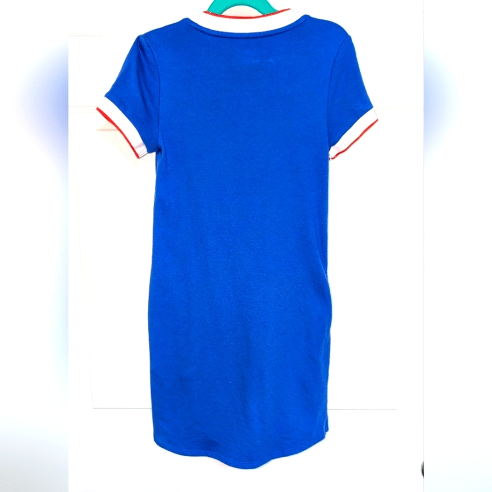 bcg Blue Polo Dress - Sz 8/10 - Picture 3 of 4